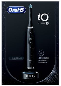 Oral-B iO Series 10 električna četkica za zube, Cosmic Black