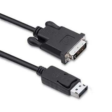Qoltec DisplayPort kabel | DVI (24+1) muški 1,8 m