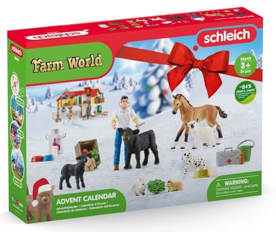 Schleich 98643 Adventski kalendar Schleich 2022 - Domaće životinje