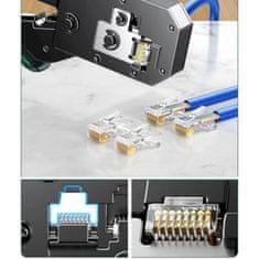 Ugreen NW136 kliješta RJ45 RJ11, zeleno