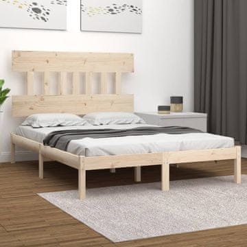 Vidaxl Okvir kreveta od punog drva 120x190 cm za dvije osobe