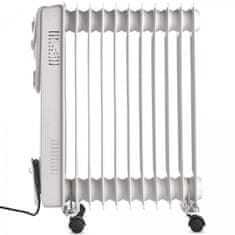 VonHaus uljni radijator, 11 rebara, 2500 W, bijela (2500657)