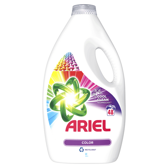 Ariel gel za pranje Color 48, 2,64 l