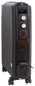 uljni radijator, zatvoren, 2000 W, crna (2500463)