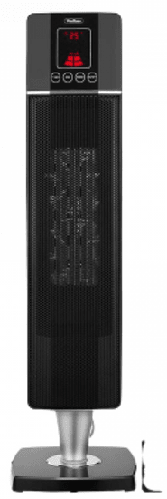 VonHaus premium oscilirajući keramički PTC grijač, 2000 W, crna (2514041)