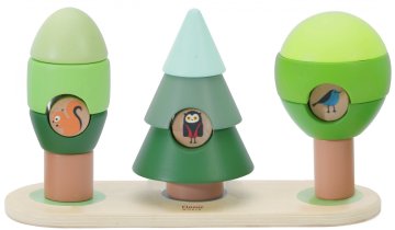 Teddies Drvo u šumi slagalica