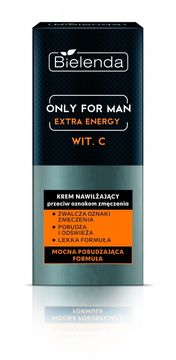 Bielenda Only for Man Extra Energy hidratantna krema protiv znakova umora 50 ml