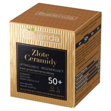 Bielenda krema protiv bora s zlatnim ceramidima za lifting i regeneraciju 50+ za dan i noć 50 ml
