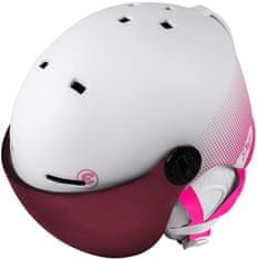 Etape Speedy Pro skijaška kaciga, bijelo/roza, 53-55