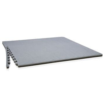Gymstick Podna prostirka Interlocking Mat Pro (100×100×2 cm, crno-siva)