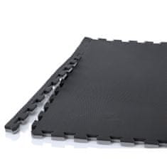 Gymstick Podna prostirka Interlocking Mat Pro (100×100×2 cm, crno-siva)
