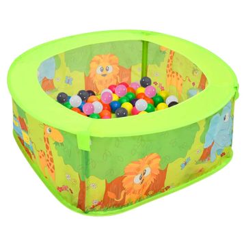 Vidaxl Dječji bazen s 300 loptica 75x75x32 cm