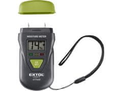 Extol Craft Higrometar za mjerenje vlažnosti (417440) mjerenje drva, žbuke i sličnih materijala