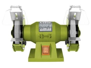 Extol Craft Stolna brusilica (410120) dvostruki disk, 150 W, 125 x 12,7 x š. 16 mm