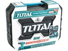 Total Akumulatorska bušilica/odvijač THKTHP10812 Akumulatorska bušilica/odvijač 12V Li-ion s alatima, set od 81 komada