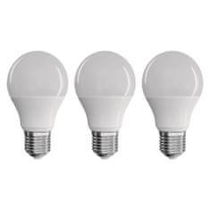EMOS True Light LED žarulja, 7,2 W, E27, neutralna bijela, 3 komada