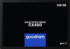 GoodRam CX-400 SSD disk, SATA, 128GB