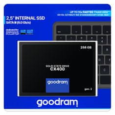 GoodRam SSD disk CX400 256 GB SATA III 2,5″
