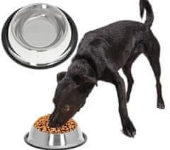 Ikonka Aga Nehrđajuća zdjela za psa i mačku 22 cm