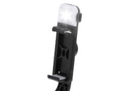 Ikonka Aga Štap za selfie lampe Crni