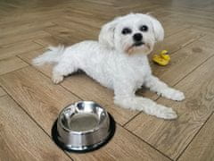 Ikonka Aga Nehrđajuća zdjela za psa i mačku 22 cm