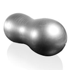 Gymstick Ovalna lopta za vježbanje (84×36 cm, srebrna)