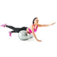 Gymstick Ovalna lopta za vježbanje (84×36 cm, srebrna)