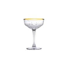 Timeless set 4 čaša za pjenušac, sa zlatnim rubom, 25 cl
