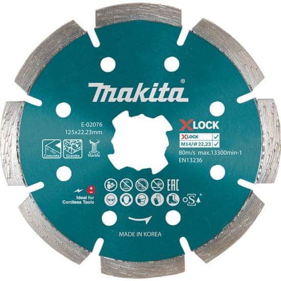 Makita E-02076 THIN X-LOCK dia ploča za rezanje