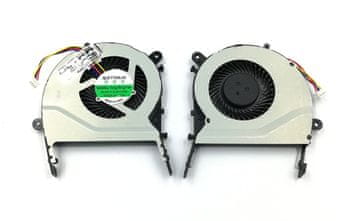 Ultra Parts ASUS A555 A555L A555LA A555LD F555 F555L F555LA F555LD K455 K555 R556 R556L W419L W519L, X455 X455CC X555 ventilator