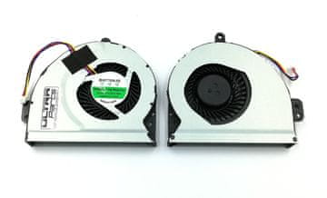 Ultra Parts Ventilator za ASUS X43 X44 X53 X53S X54 X84 K53 K53SJ K53S K54 A43