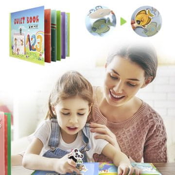 Cool Mango tiha edukativna knjiga za djecu s brojevima i pomičnim karticama, meki uvez
