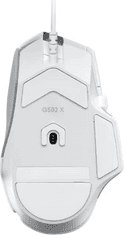 Logitech G502 X miš, bijela (910-006146)