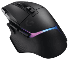 Logitech G502 X Plus Premium miš, bežični, RGB, crna (910-006162)