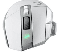 Logitech G502 X Plus Premium miš, bežični, RGB, bijela (910-006171)