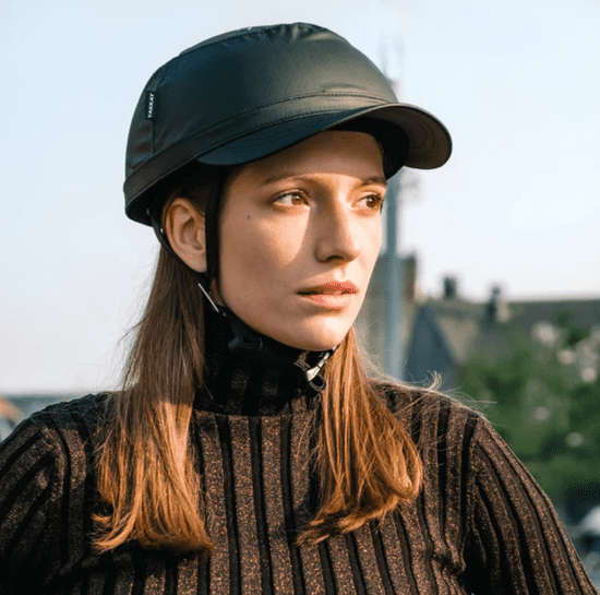 Yakkay paris oilskin bike helmet outlet