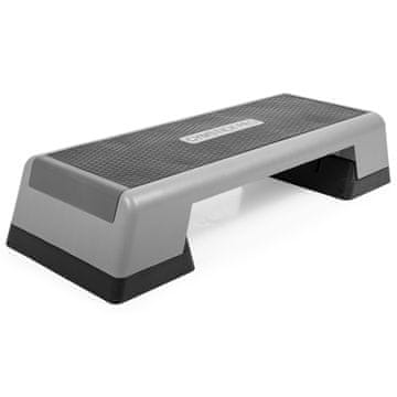 Gymstick Pro Step aerobna klupa - siva (97 x 36 x 15/20/25 cm)
