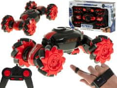 Ikonka Aga Kaskaderski RC auto 360° Crveno