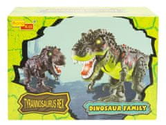 Ikonka Aga T-REX Elektronički Dinosaur hodajući Zeleni