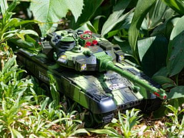 Ikonka Aga RC Ratni tenk 9993 2.4 GHz šumska kamuflaža