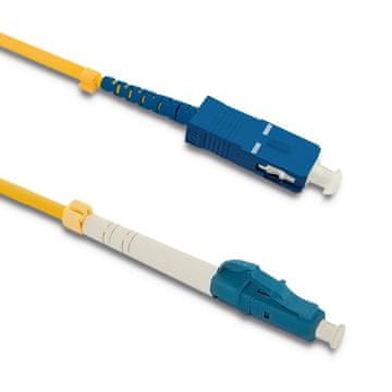 Qoltec Qoltec Patchcord svjetlovodni LC/UPC - SC/UPC | Single-mode | 9/125 | G652D | Simplex | 3 m