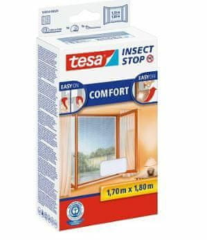 Tesa Comfort mreža protiv komaraca za prozore bijela 1,7 m x 1,8 m