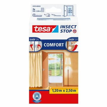 Tesa Comfort mreža protiv komaraca za vrata bijela 1,2 m x 2,5 m