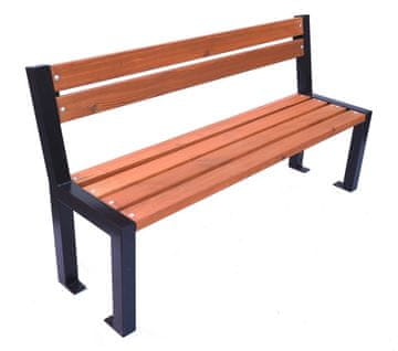 Rojaplast Izdržljiva parkovna klupa OPOLANY s FSC certifikatom za tri osobe