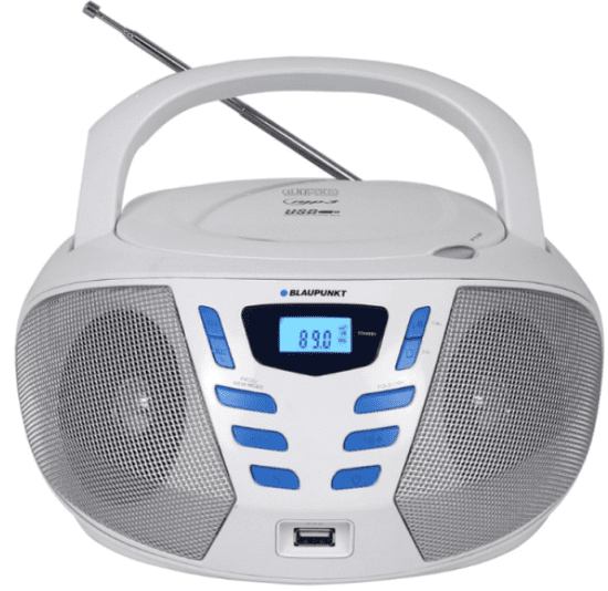 Blaupunkt BB7WH prijenosni radio, MP3/CD player, USB, bijela