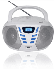 Blaupunkt BB7WH prijenosni radio, MP3/CD player, USB, bijela