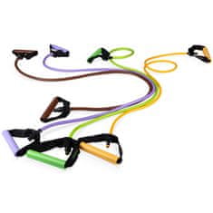 Gymstick Elastična traka s ručkama Pro Exercise Tube, narančasta, light