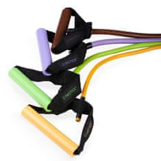 Gymstick Elastična traka s ručkama Pro Exercise Tube, narančasta, light