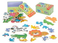 Ikonka Aga Puzzle u limenci SAFARI 25 komada
