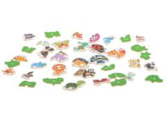 Ikonka Aga Puzzle u limenci ŽIVOTINJE 24 dijelova